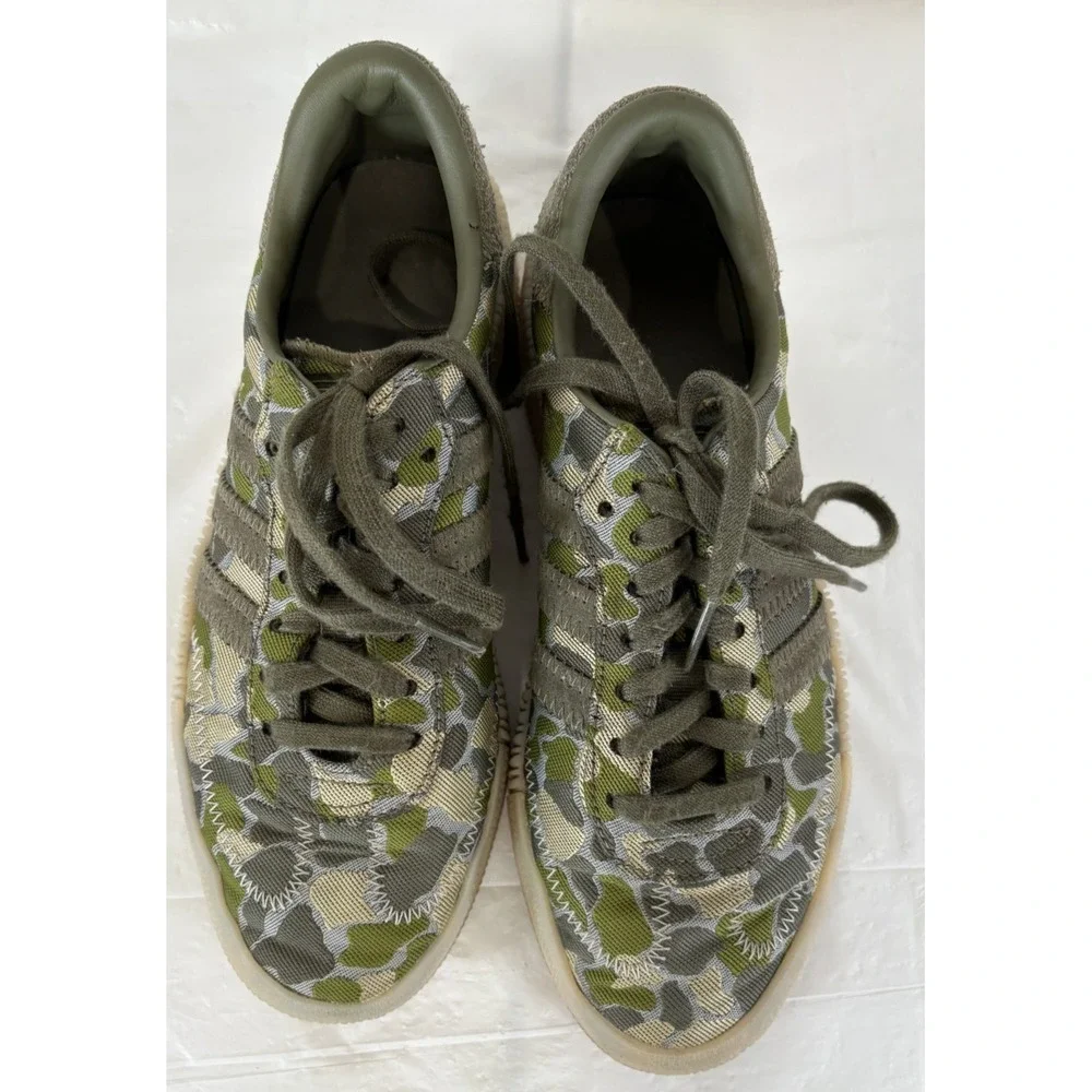 Adidas Originals Sambarose Olive‎ Camo Women's Athletic Shoes EE4677 Size 6
